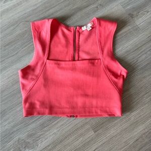 Stylish Pink Women's Crop Top
